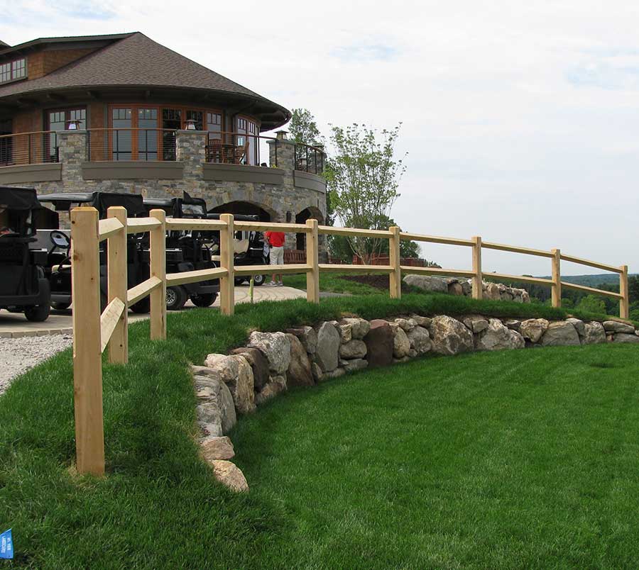 Wood Post and Rail Fence Installation in Massachusetts - Top 1