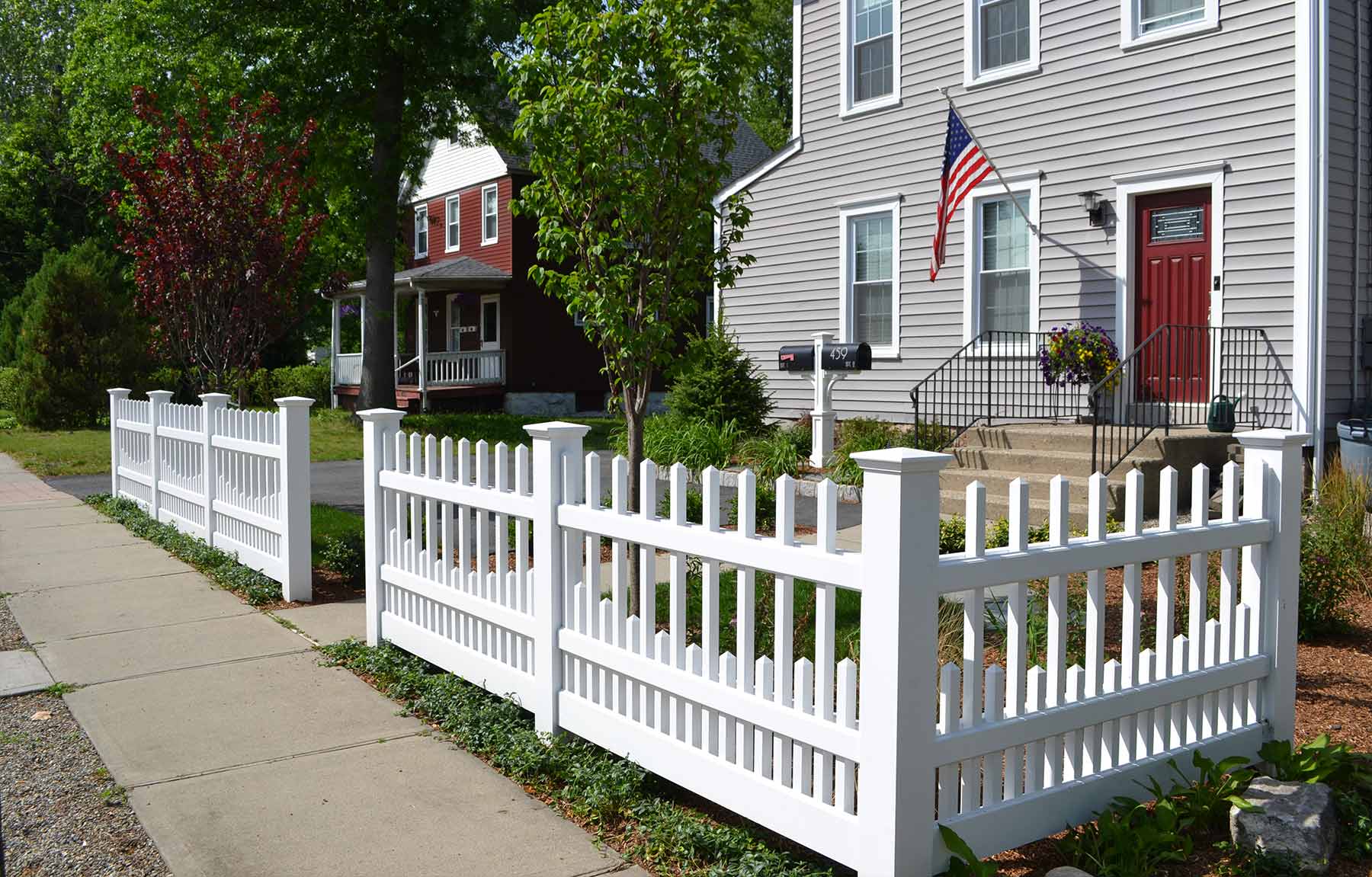 Vinyl Fence Company in Westwood - Bottom 1