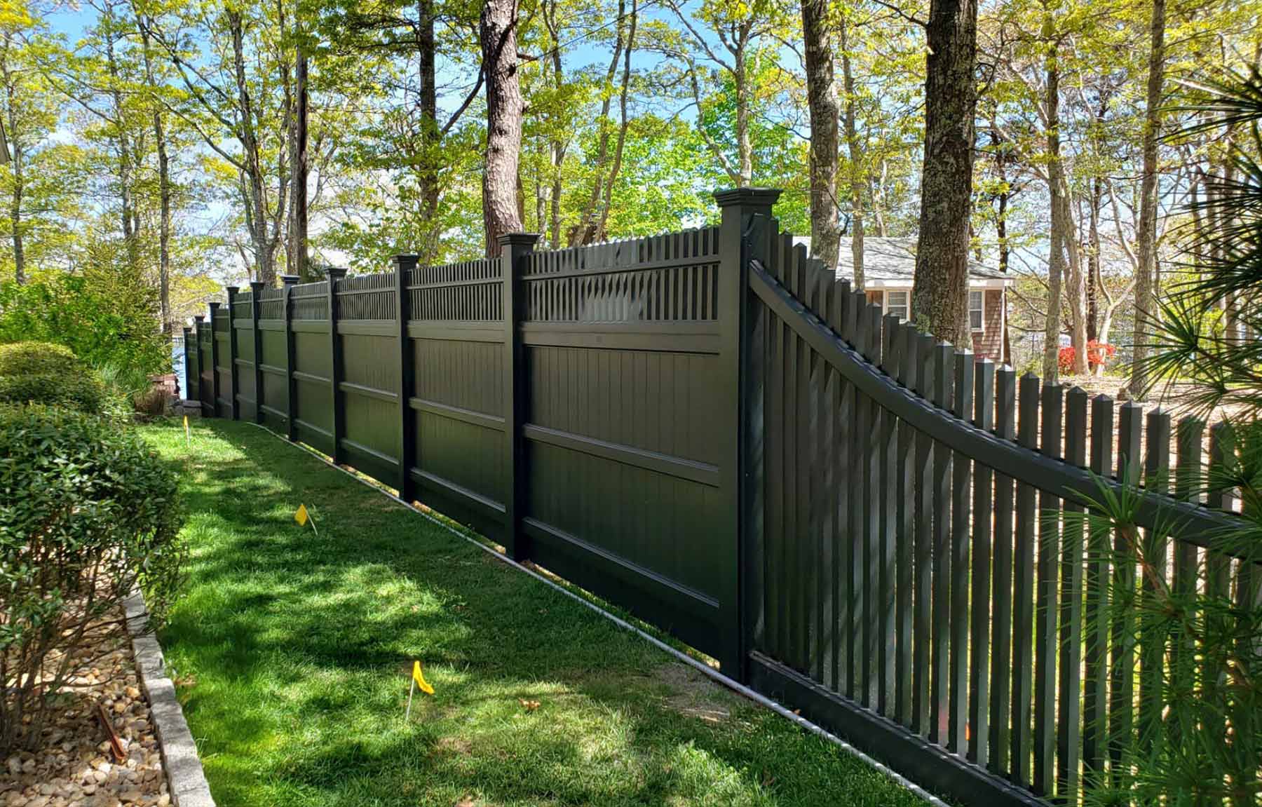 Vinyl Fence Company in Westwood - Bottom 2
