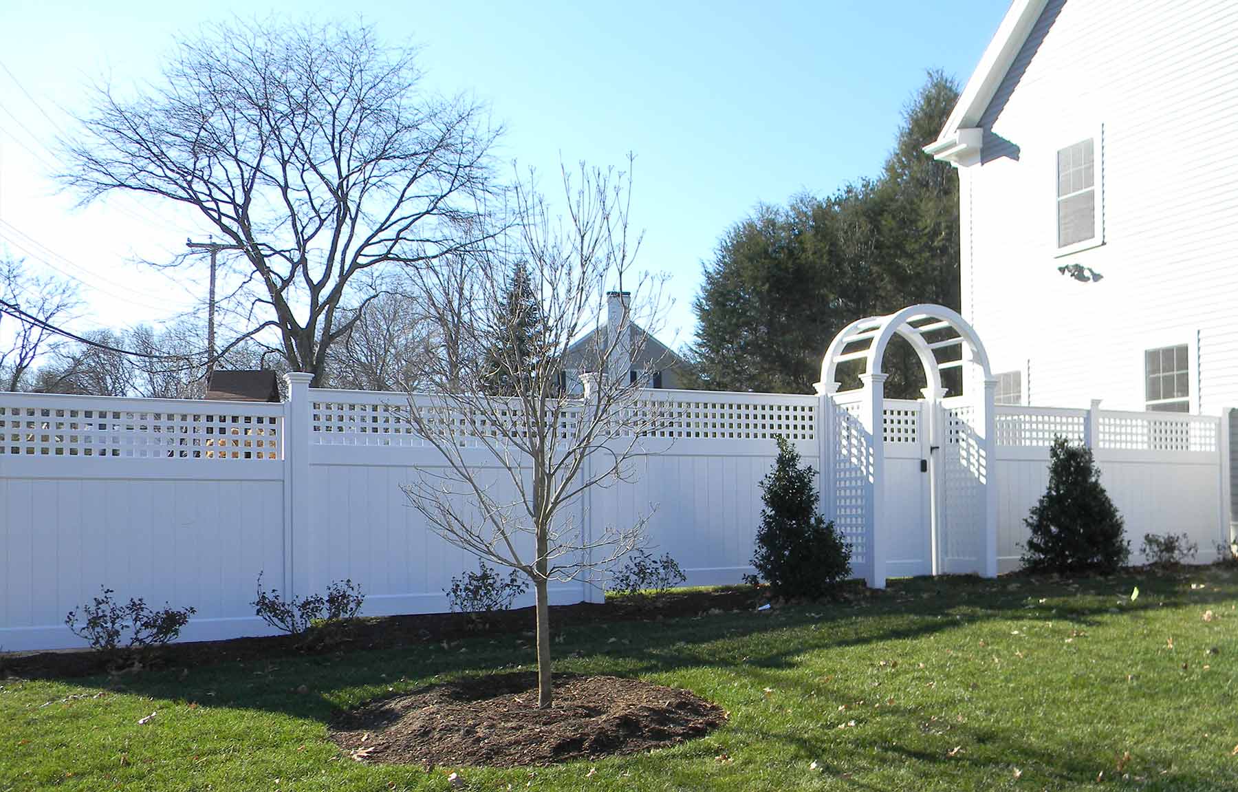 Vinyl Fence Company in Westwood - Bottom 4